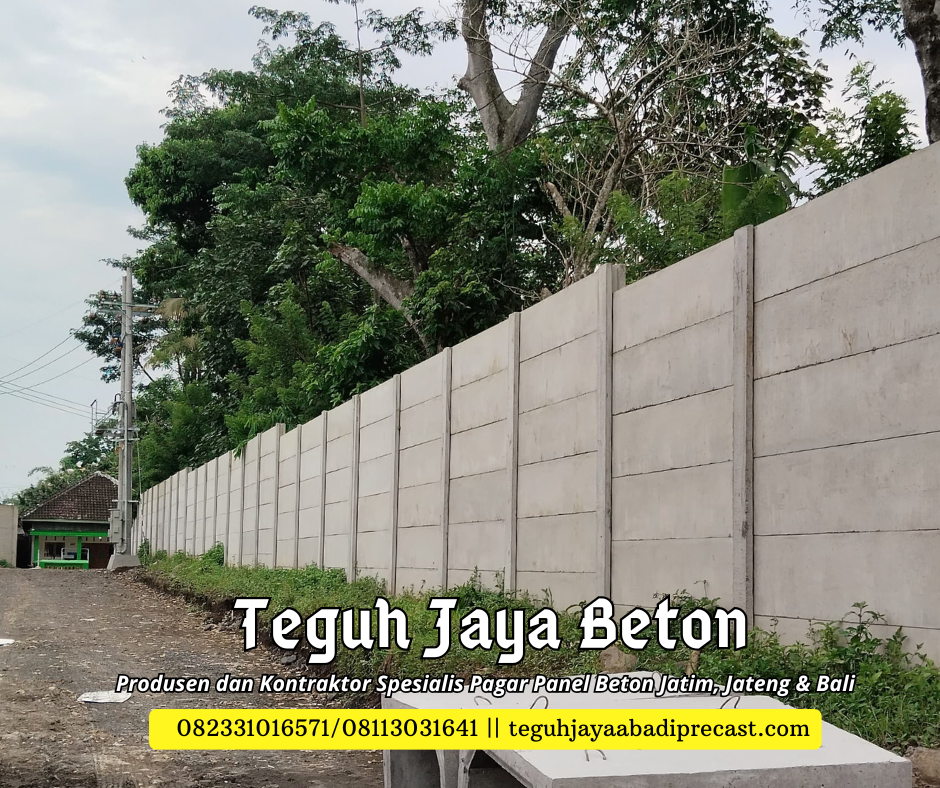 pagar panel beton trenggalek